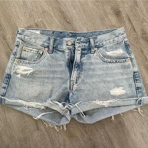GAP Light Blue Denim Shorts